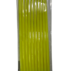 VELA BICHITO DE LUZ FINA 2268 AMARILLO FLUO (20cm x10)