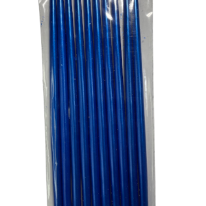 VELA BICHITO DE LUZ FINA 2268 AZUL (20cm x10)