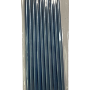 VELA BICHITO DE LUZ FINA 2268 CELESTE (20cm x10)