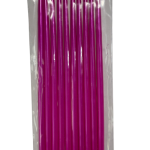 VELA BICHITO DE LUZ FINA 2268 FUCSIA (20cm x10)