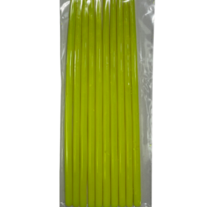 VELA BICHITO DE LUZ FINA 2322 AMARILLO FLUO (15cm x10)