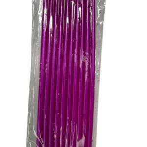 VELA BICHITO DE LUZ FINA 2322 FUCSIA (15cm x10)