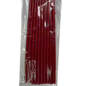 VELA BICHITO DE LUZ FINA 2322 ROJO (15cm x10)