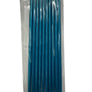 VELA BICHITO DE LUZ FINA 2322 TURQUESA (15cm x10)