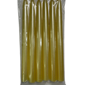 VELA BICHITO DE LUZ GRUESA 2267 AMARILLO (x6)