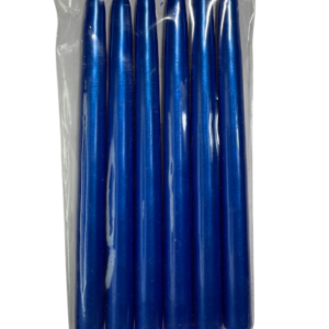 VELA BICHITO DE LUZ GRUESA 2267 AZUL (x6)