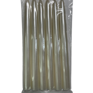 VELA BICHITO DE LUZ GRUESA 2267 BLANCO (x6)