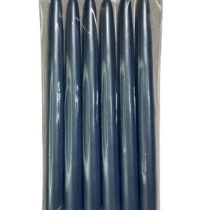 VELA BICHITO DE LUZ GRUESA 2267 CELESTE (x6)