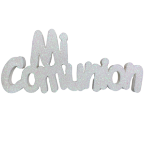 PINCHE MI COMUNION GOMAEVA GRUESO BLANCO (x1)