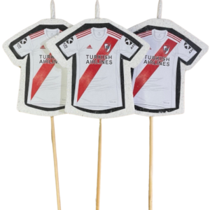 VELA CAMISETA DE FUTBOL TELGOPOR RIVER PLATE (x3)
