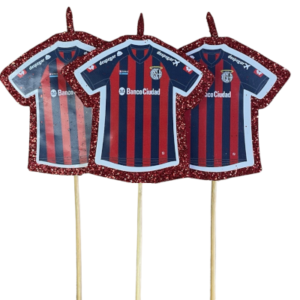 VELA CAMISETA DE FUTBOL TELGOPOR SAN LORENZO (x3)