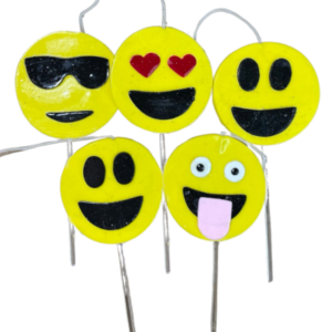 VELA PORCELANA EMOJI (x5)