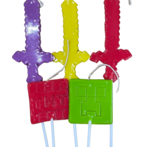 VELA PORCELANA MINECRAFT (x5)
