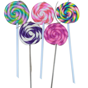 VELA PORCELANA PALETAS (x5)