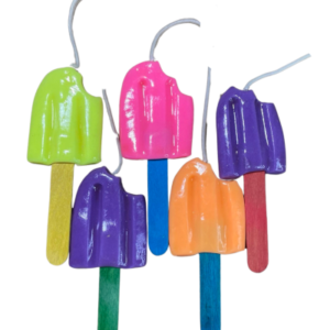 VELA PORCELANA PALITO HELADO (x5)