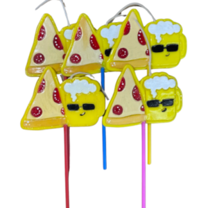 VELA PORCELANA PIZZA (x5)
