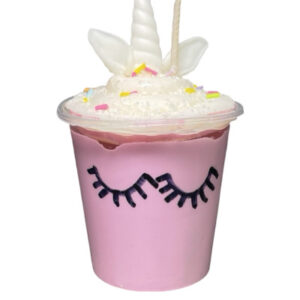 VELA PORCELANA VASITO UNICORNIO (x1)