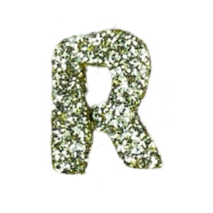 LETRA CHICA TELGOPOR R, VARIOS COLORES! x5