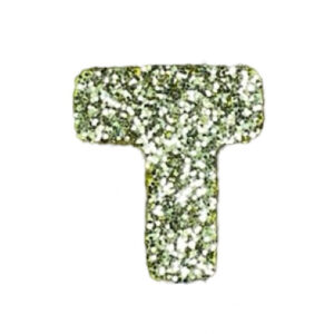 LETRA CHICA TELGOPOR T, VARIOS COLORES! x5