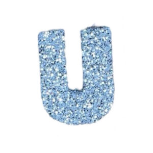 LETRA CHICA TELGOPOR U, VARIOS COLORES! x5