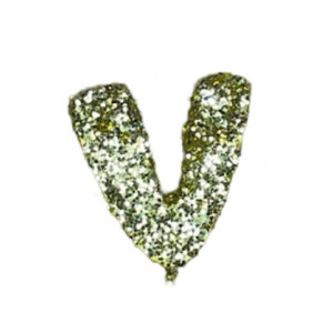 LETRA CHICA TELGOPOR V, VARIOS COLORES! x5