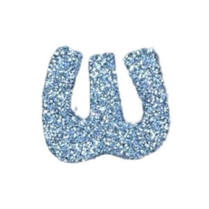 LETRA CHICA TELGOPOR W, VARIOS COLORES! x5