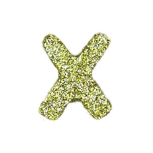 LETRA CHICA TELGOPOR X, VARIOS COLORES! x5