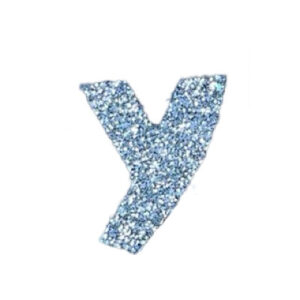 LETRA CHICA TELGOPOR Y, VARIOS COLORES! x5