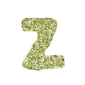 LETRA CHICA TELGOPOR Z, VARIOS COLORES! x5