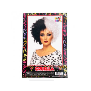 PELUCA CRUELLA STYLE