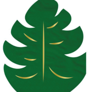 SERVILLETA DE PAPEL FORMA *PALMA* x 12 unidades