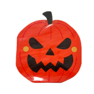 SERVILLETA DE PAPEL FORMA *CALABAZA* x 12 unidades