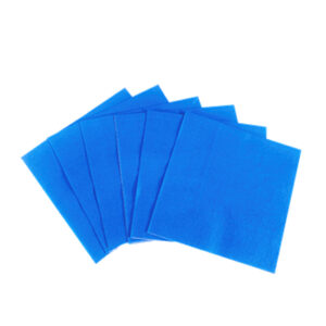 SERVILLETA DE PAPEL *AZUL* 25x25cm x 20 unidades