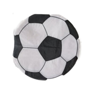 SERVILLETA DE PAPEL FORMA *PELOTA DE FUTBOL* x 12 unidades