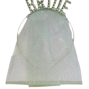 VINCHAS METALICAS C/STRASS BRIDE CON TUL