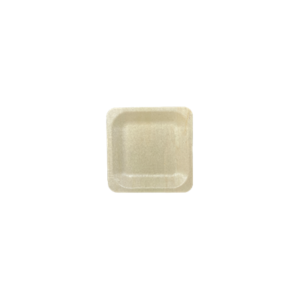 PLATO DE MADERA CUADRADO 15cm x 12un