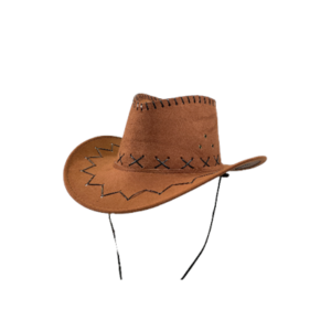 SOMBRERO COWBOY GAMUZA