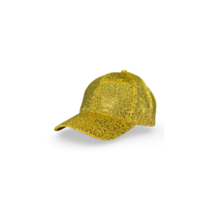 GORRA *GLAM* DORADA