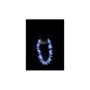 FLORES *HAWAIIAN* BLANCAS LED