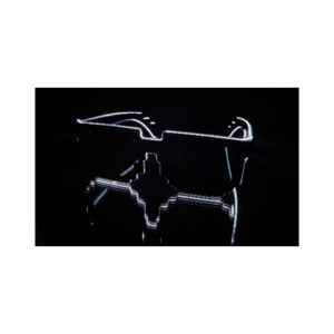 LENTES *8 BIT* BLANCO  LED