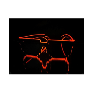 LENTES *8 BIT* ROJO  LED