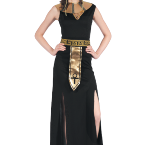 DISFRAZ CLEOPATRA M - TALLE S INCLUYE    VESTIDO, CINTURÓN, COLLAR, VINCHA