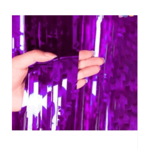 CORTINA METALICA VIOLETA 100x200cm