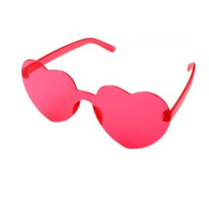 LENTES CORAZÓN *ALMA* ROJO