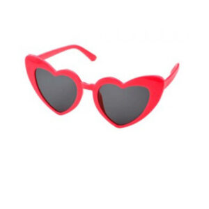 LENTES  CORAZÓN *LOLITA* FUCSIA