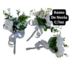 RAMO DE NOVIA CON LUZ