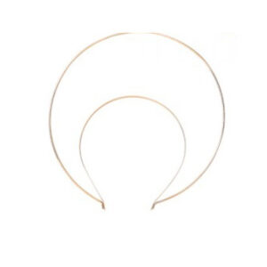 VINCHA HALO DORADO METAL