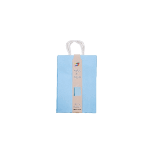BOLSA LISA CELESTE PASTEL Set x 6 unidades. Tamaño: 20cm  30cm x 9cm