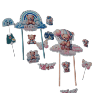 Topper Deco Torta ¡Elegí tu modelo! BabyShower