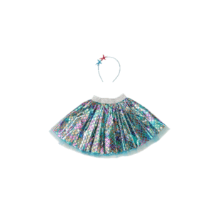 SET SIRENA, INCLUYE: VINCHA, TUTU (talle único - infantil)